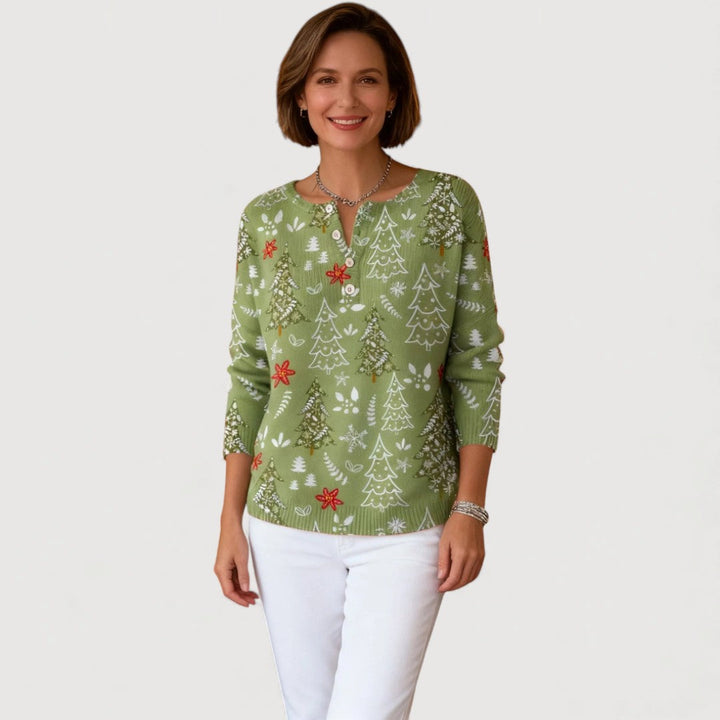 AMELINE – COSY CHRISTMAS TOP