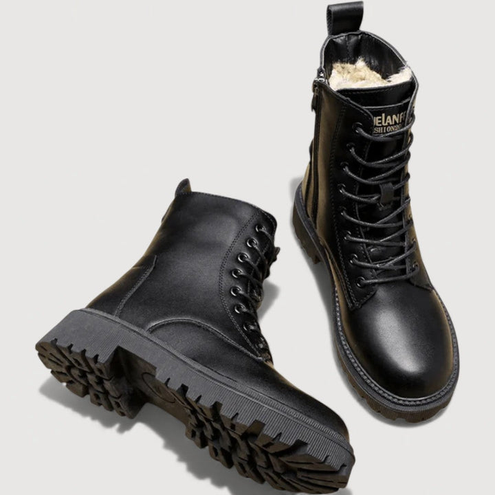 NICA – LACE-UP BOOTS