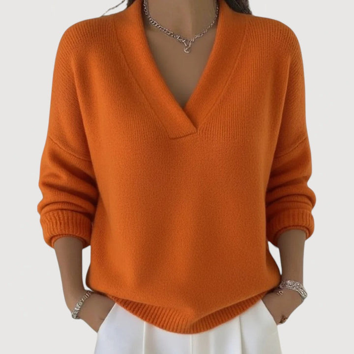 MERLIE – RELAXED V-NECK