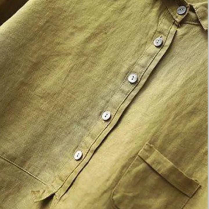 OLIVIA – RELAXED LINEN BLOUSE