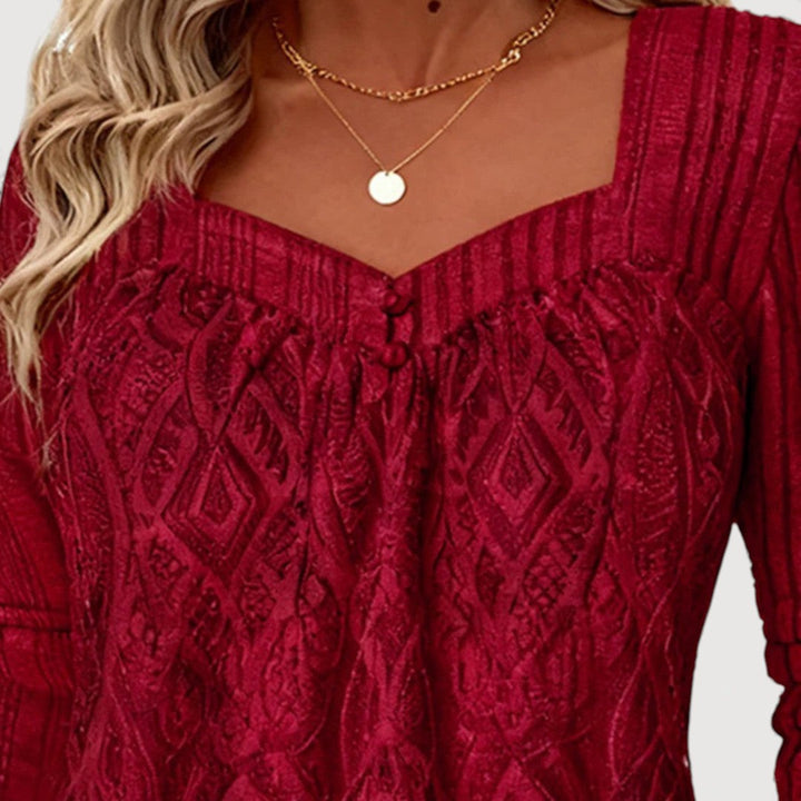 LYSA – LACE DETAIL TOP